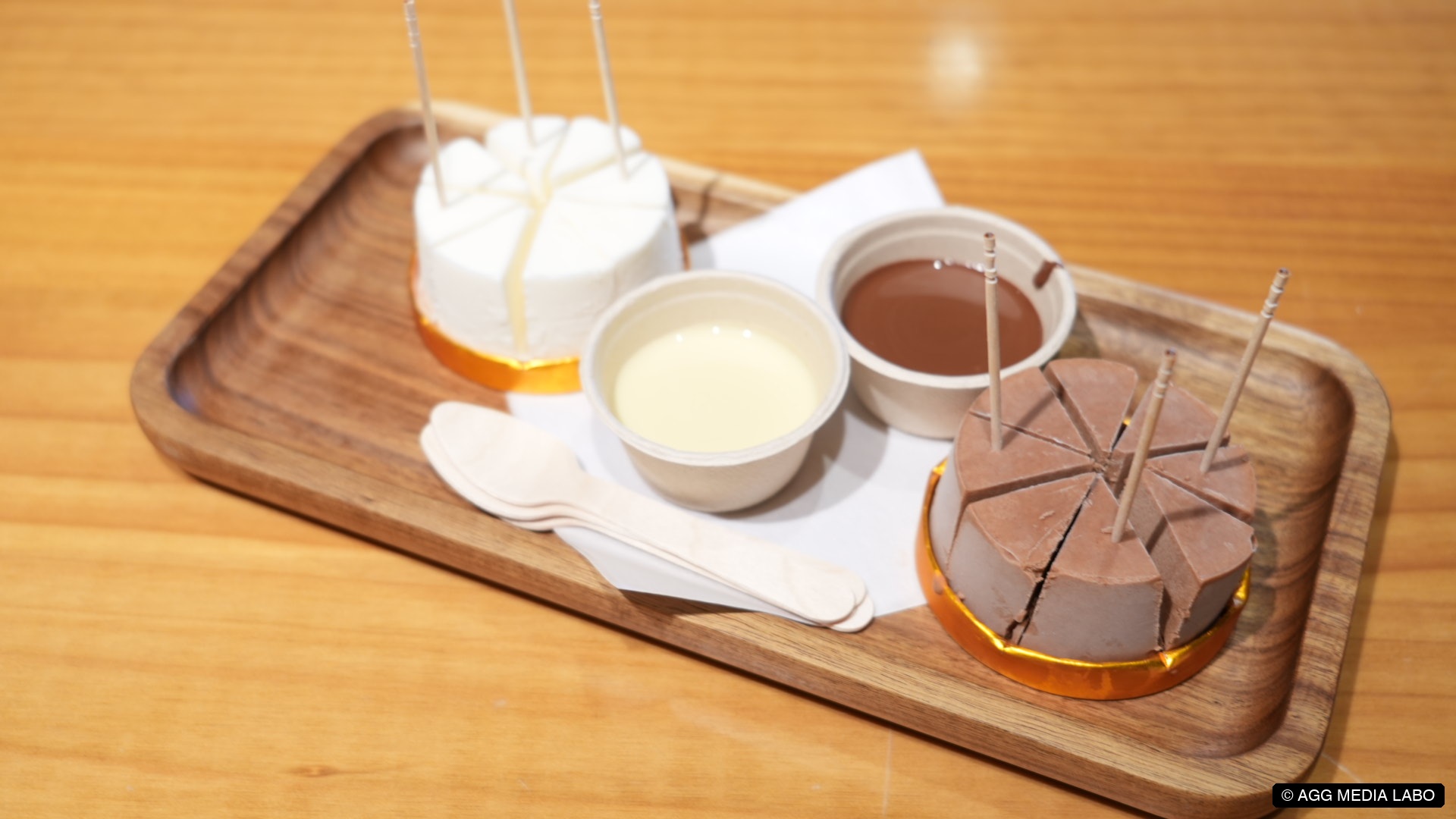 カカオ研究所のチョコレート試食